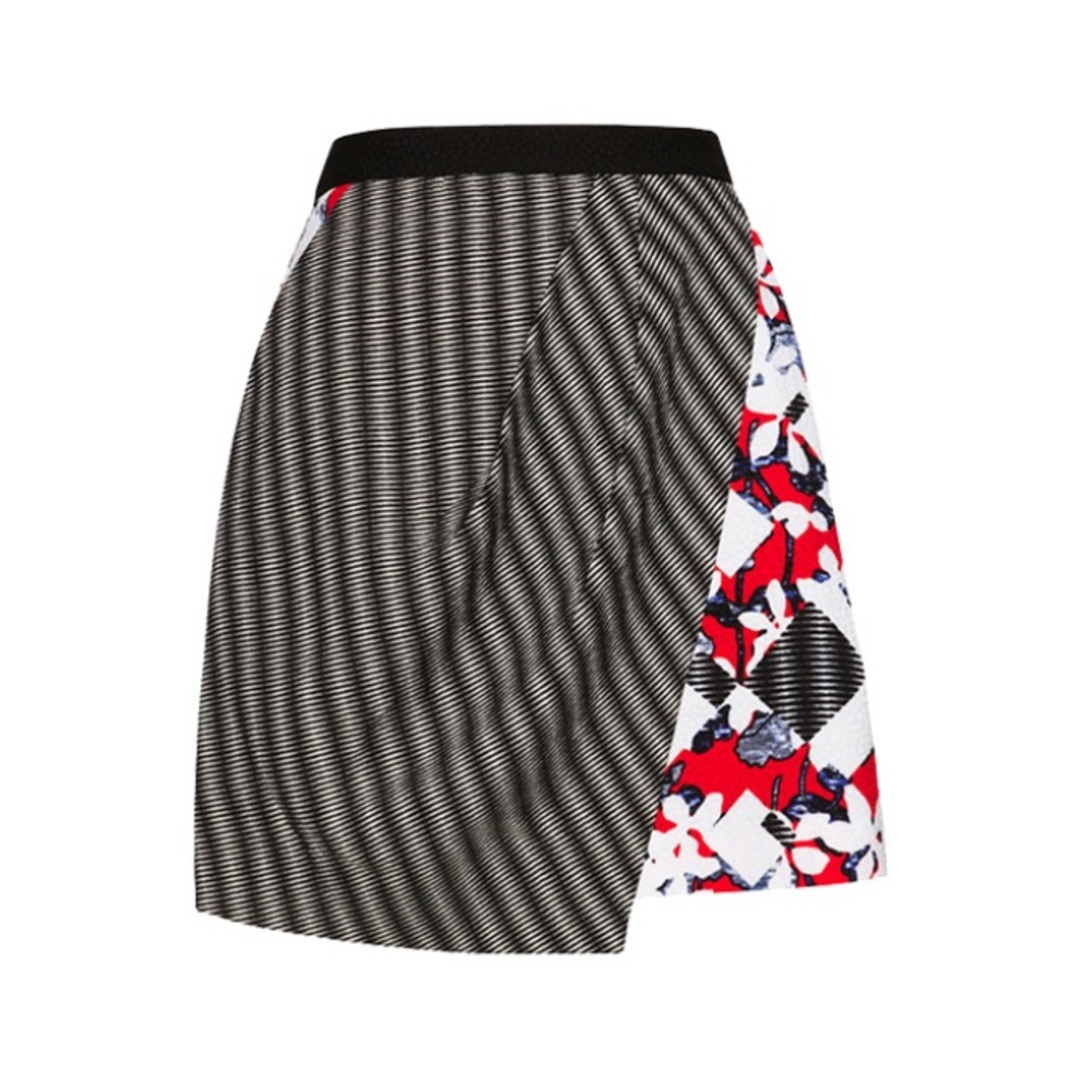 Peter Pilotto for Target Floral/Checked Skirt